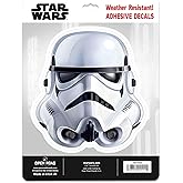 Disney Star Wars Stormtrooper Helmet Adhesive Vinyl Decal - Iconic Star Wars Sticker for Car