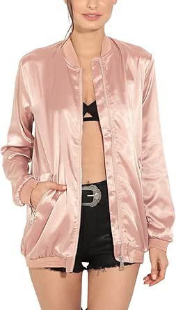 pink silk jacket