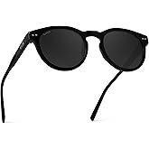 WearMe Pro Round Polarized Sunglasses for Women - Retro Classic UV400 Protection for Driving & Everyday Wear