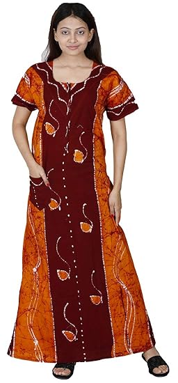 batik print nighty