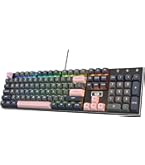 Redragon K582 SE Tastiera Meccanica Gaming RGB, Cablata, 104 Tasti, Switch Rossi Hot-Swap, Tasti PBT, Layout US - 3