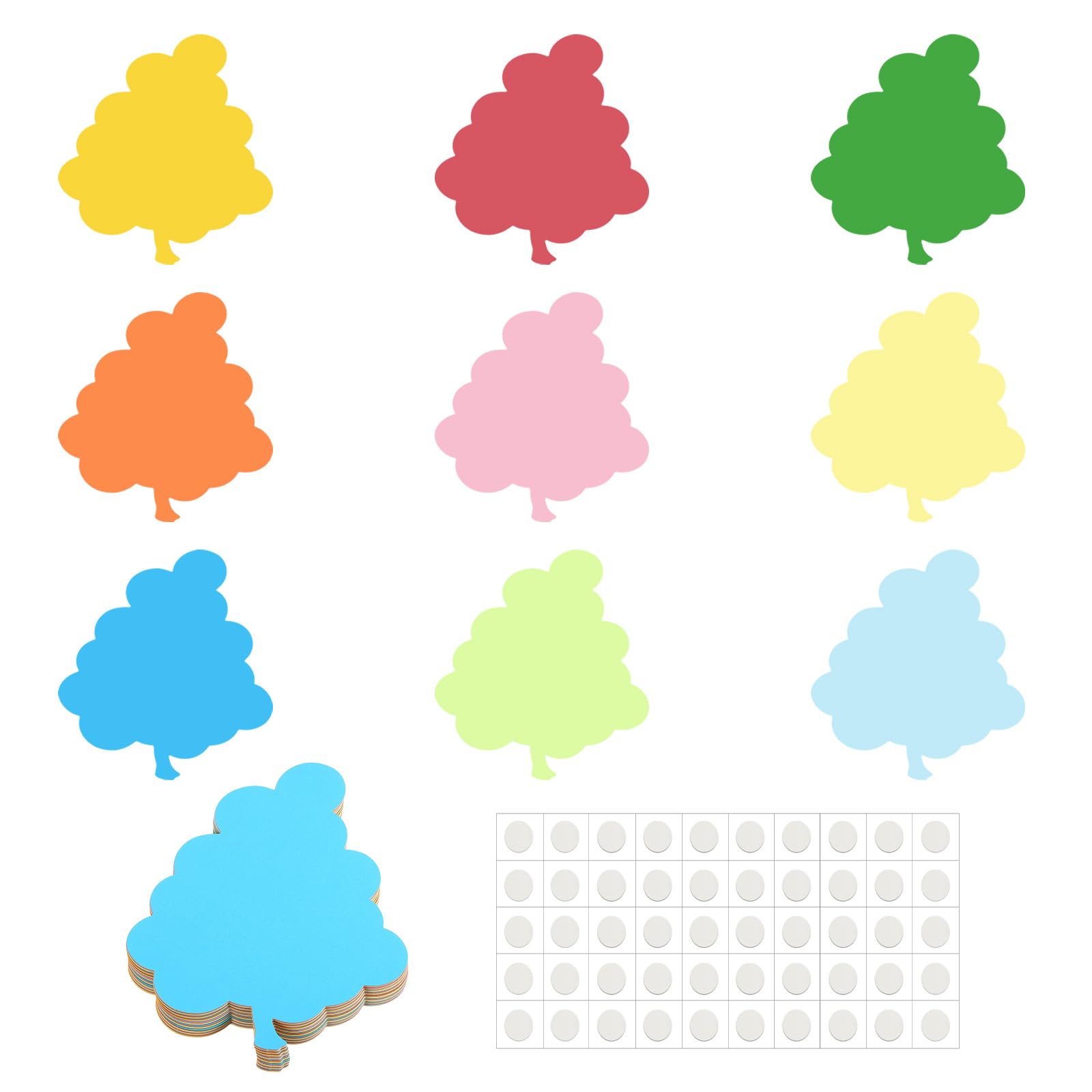 PATIKIL Grape Cutouts, 45 Pack Paper Grapes, Colorful Grape Cutout for Classroom Decoration DIY Craft Project, Assorted Color