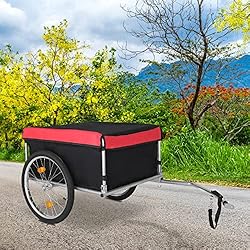 PEXMOR Foldable Bike Cargo Trailer, Bicycle Luggage
