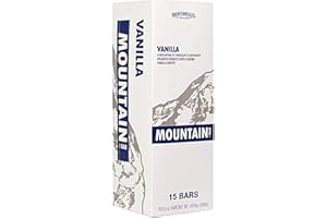 ROCA Brown & Haley VANILLA MOUNTAIN BAR - Chocolate Candy with Peanuts and Creamy Vanilla Center - Individually Wrapped Candy - Bite Size Chocolate Candy Bars with Peanut Pieces - Case of 15-1.6 oz