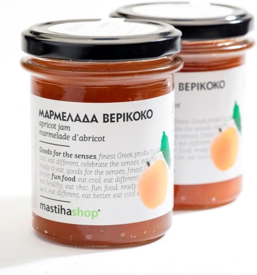 Apricot Jam From Greece - 230g (8 Oz)