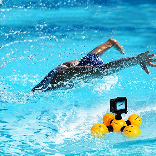 Ideashop-ProFloat-Waterproof-Floating-Ball-Grip-Compatible-with-all-GoPro-Cameras-Hero-5-Session-Black-Silver-Hero-2-3-3-4-Action-Camera-Floaty-Gadget-Underwater-Accessories-5PCS