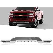 Chrome Front Lower Bumper Skid Plate For 2014-2015 Chevy Silverado 1500