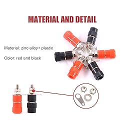Hilitchi 40 Pcs Binding Posts Terminals 4mm Banana