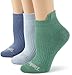 Timberland Women's Outdoor Adventure Colorful Low Rider 3 Pair Socks, assorted, One Size