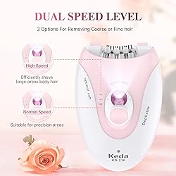 Smooth Glide Epilator for Women Facial