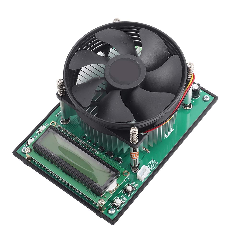 1pc 150W Constant Current Electronic Load Board Battery Discharge Capacity Tester Modulefor industrial production with CPU fan