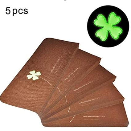 Fdit Pack of 5 Luminous Carpet Stair Treads Mats Glue- Self-Adhesive PVC Non-Slip Floor Staircase Car