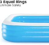 Bestway Family Paddling Pool Inflatable Kids Pool 1161L 3.05m x 1.83m x 56cm view 4