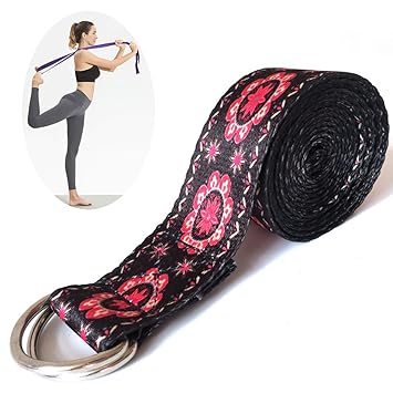 WYQWAN Yoga Cinturon - Correa Yoga Algodon para Mejores ...