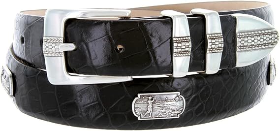 men's concho golf belts