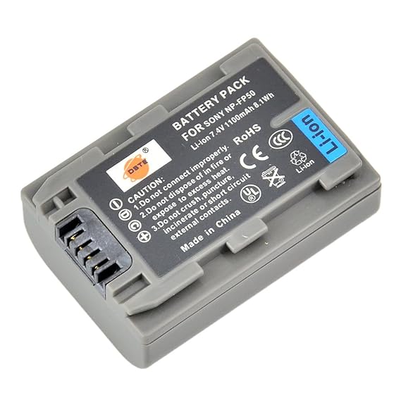 DSTE® NPFP50 Rechargeable Liion Battery for Sony Amazon.co.uk