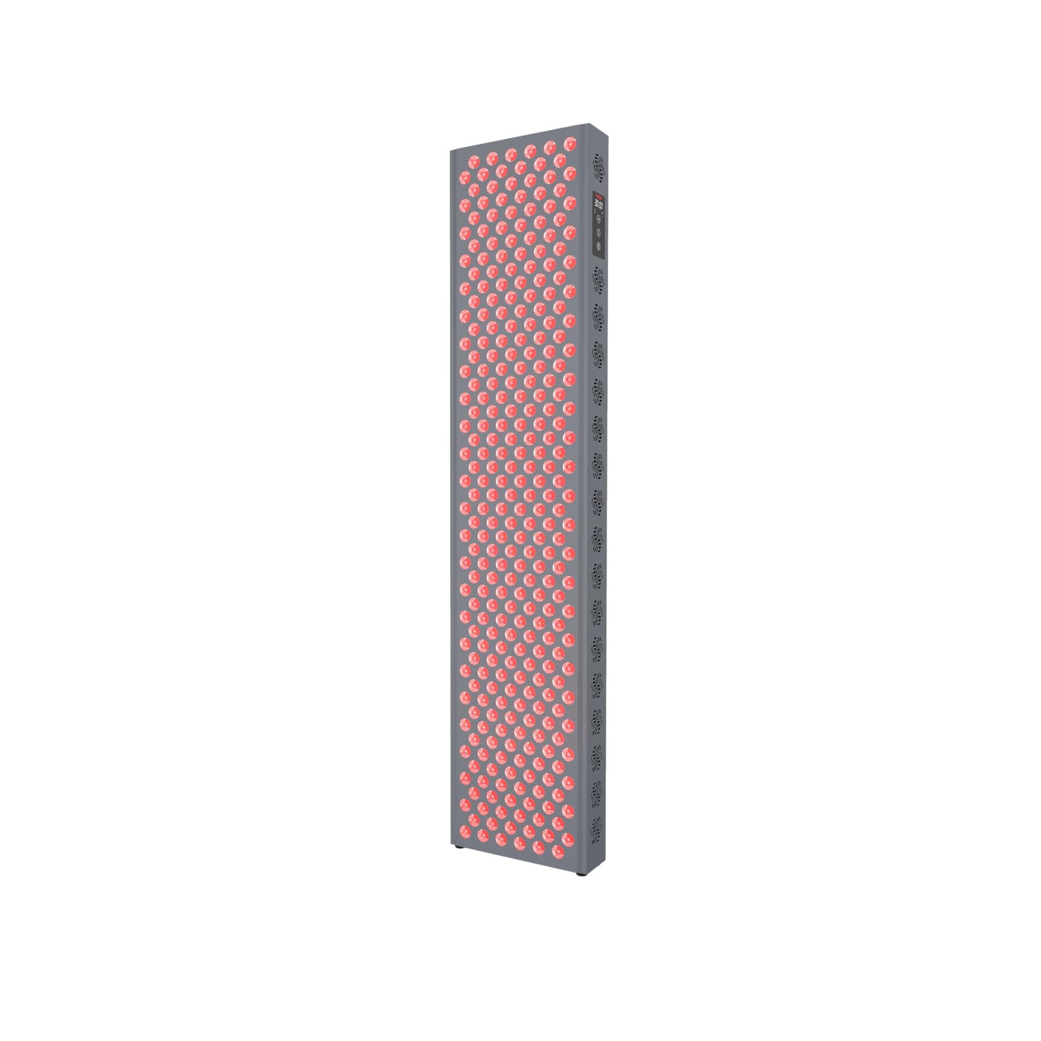 Hooga Red Light Therapy Panel, Full Body, 300 Red Near Infrared Dual Chip LEDs, Built in Timer, Clinical Grade, Flicker Free Device for Energy, Pain, Skin, Recovery, Performance. PRO1500