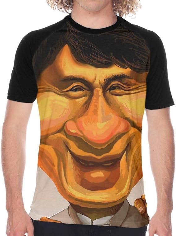 Amazon Co Jp Tシャツドライ吸汗速乾 Jackie Chanジャッキーチェン プリント 半袖シャツ メンズ T Shirt 服 ファッション小物