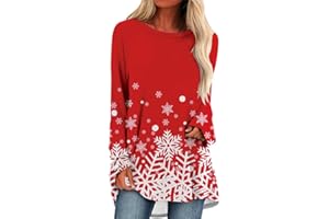 KKG Tops Tunics for Women to Wear with Leggings, Casual Loose Fit V Neck Short/Long Sleeves T Shirt