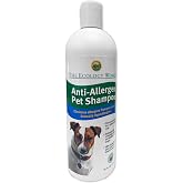 Anti-Allergen Pet Shampoo -Dog &amp; Cat Dander Remover. Gentle Formula for Dry Sensitive Skin; Allergy Relief, The Ecology Works (16 Oz)
