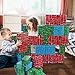 UPBASICN 40pcs Extra-Thick Jumbo Giant Building Blocks，Cardboard Building Block in 3 Sizes for Kids