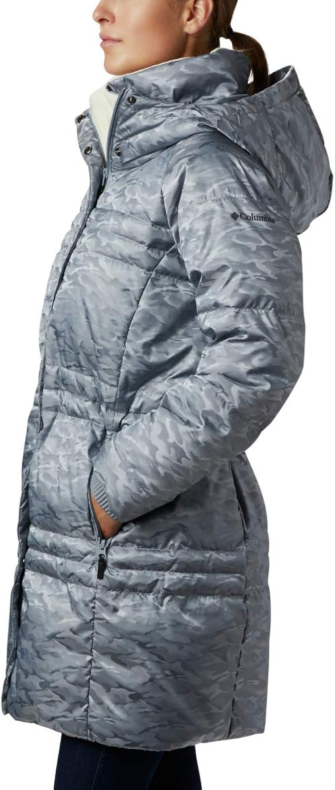 Columbia 哥伦比亚 Ruby Falls 450蓬 女式中长款羽绒服 S码2.9折.39 海淘转运到手约￥484