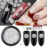 5x5mm Christmas Snowflakes Ultrathin Nail Sequins Nail Flakes Sequins 2019 Best Selling DIY Nail Accessories Decoration