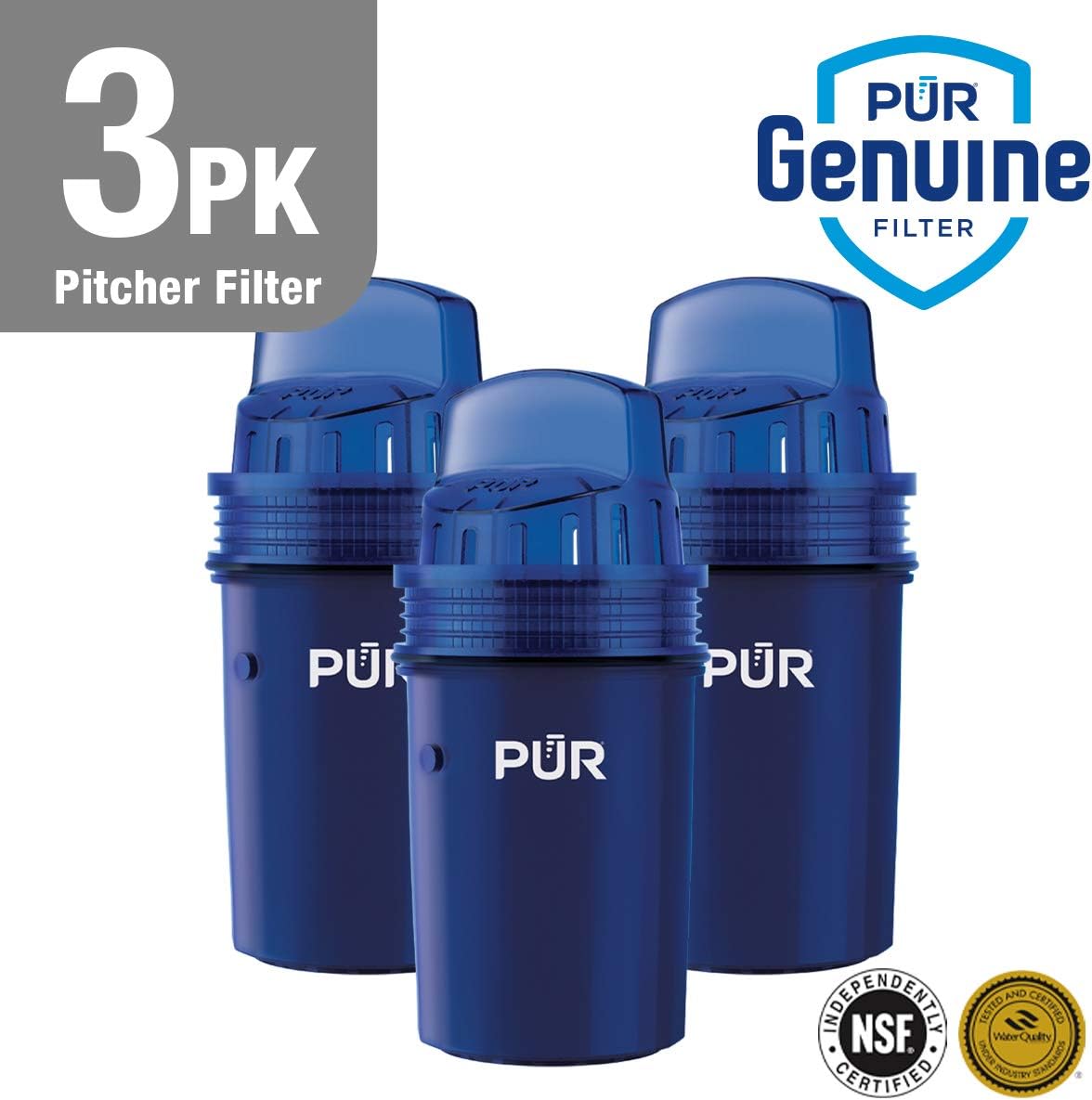PUR Filters, Pack of 3, Blue: Home & Kitchen