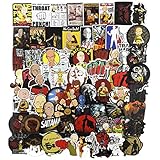 ONE Punch-Man Laptop Stickers 70Pcs Pack, Anime Cartoon Water Bottle Travel Case Computer Wall Skateboard Motorcycle Phone Bicycle Luggage Guitar Bike Stickers Decal