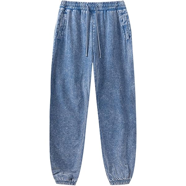 Amazon.com: Helewala Men's Vintage Acid Wash Sweatpants – Stylish