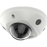 Koiron DS-2CD2543G2-IS 4MP Hik AcuSense Mini Dome Camera, IP Cameras with WDR, Built-in Mic, PoE/Ethernet Port, IP67 Rating,2.8mm Lens, International Version,Compatible Ⲏіk-Cᴏnnect/Hik NVR