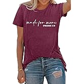 BLACKOO Women Graphic Tees Made for More Summer Tshirts