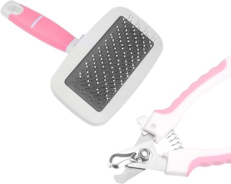 Brosse Et Coupe Ongles Pour Chiens Chats Et Autres Animaux Outils Essentiels De Toilettage Et De
