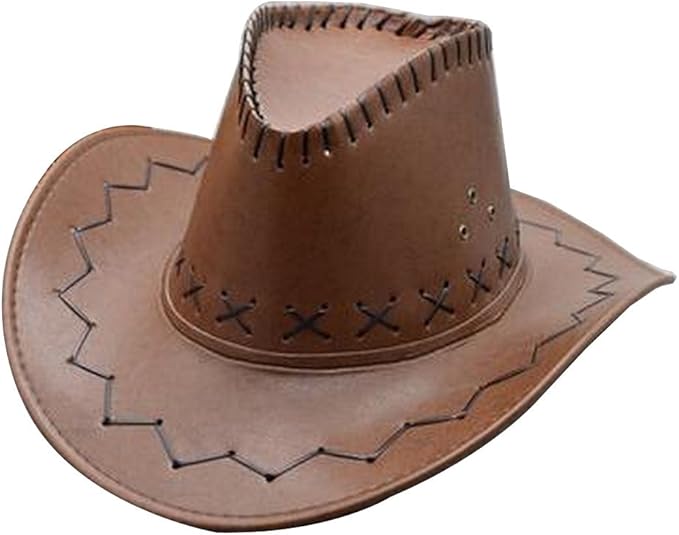 light brown cowboy hat