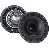 Diamond Audio 6.5" Horn Coaxial Speaker 300W Max MP654 | Neodymium Motor, Field-Replaceable Tweeter Diaphragm, 92.7dB/107dB, 110Hz-18kHz, 5.73" Mount