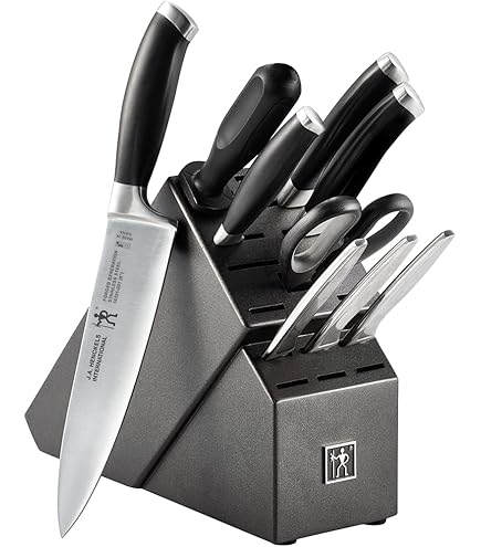 ZWILLING **** Four Star 4 Piece Knife Block Set with Kis