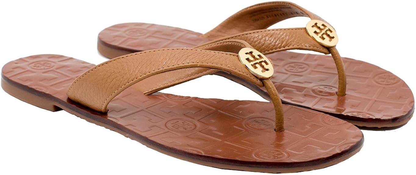Amazon.com | Tory Burch Women's Thora Flat Thong Sandal (11) | Shoes