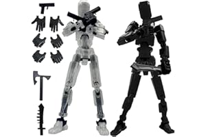 𝐀𝐬𝐬𝐞𝐦𝐛𝐥𝐲 𝐂𝐨𝐦𝐩𝐥𝐞𝐭𝐞𝐝 Titan 13 Action Figure Set, Titan 13 Robot Action Figure 3D Printed Robot 13 Action Figur