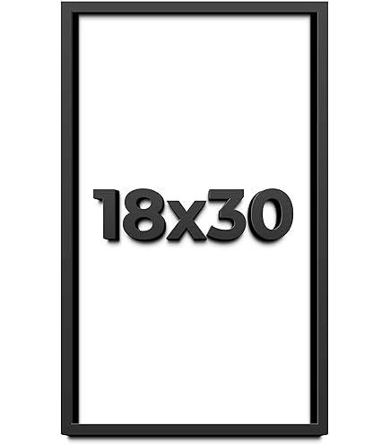 Lot #1127: Craig Frames Wide Picture/Poster Frame In Wood