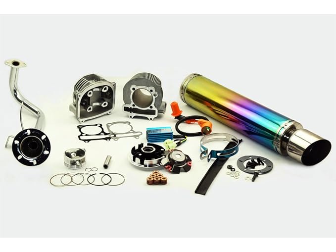 GY6 Cylinder Rebuild Kits Trkimal 47mm 80cc Big Bore Upgrade Kits for