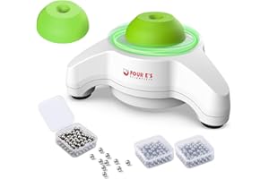 Mini Vortex Mixer - Four E's Scientific Lab Vortex Shaker, 5600rpm, Green, Touch Function Portable for Lab Tattoo Inks Acryli