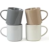 famiware Nebula 4 Pieces Coffee Mug, 14 oz Catering Mugs with Handle for Coffee, Tea, Cocoa, Milk, Multi-color