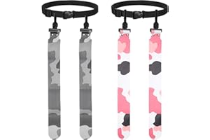 YELARXI Flag Football, Adjustable Flag Football Belts with Belt and Flags Easy Tear Away