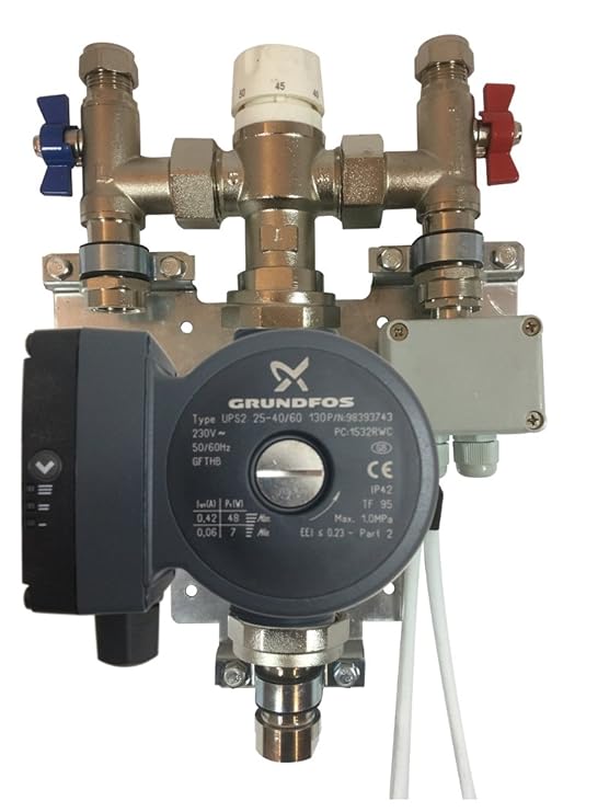A Rated Underfloor Heating Single Room Control Thermostatic Pump Blender Mixer Amazon.co.uk