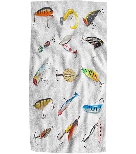 fish lure towel hook Various Fishing Lures Shower Curtain Hooks, Rustproof Shower Curtain Rings for Bathroom, Metal Decorative Shower Curtain Hooks Hangers for Shower Curtain Rod, Set of 12 : Home & Kitchen 5.25 Fish Size Series-Name__Epixor 13 Fishing Reels for Color:Tyson