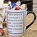 Papa Mug, Papa Coffee Cup, Ceramic Papa Mug, Father's Day Gift By Tumbleweed