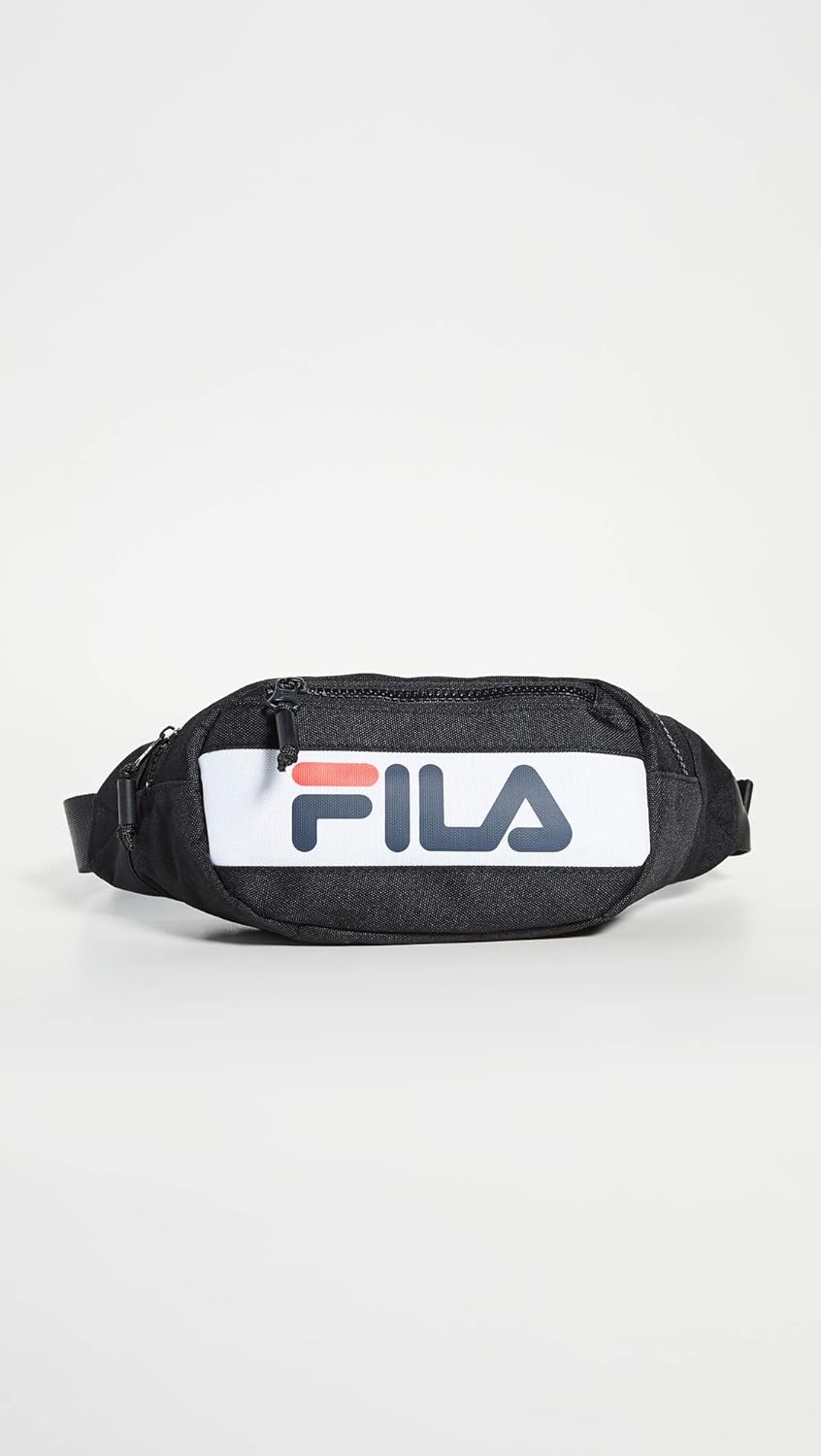 white fila fanny pack