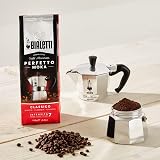 Bialetti 3544 3tz Express Moka Pot with Perfect Classic Moka 250 g Black view 3