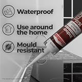 Unibond Multi-Purpose Indoor Sealant White 274g Waterproof Mould Resistant view 3