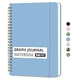 Taja Graph Spiral Journal Notebook for Women